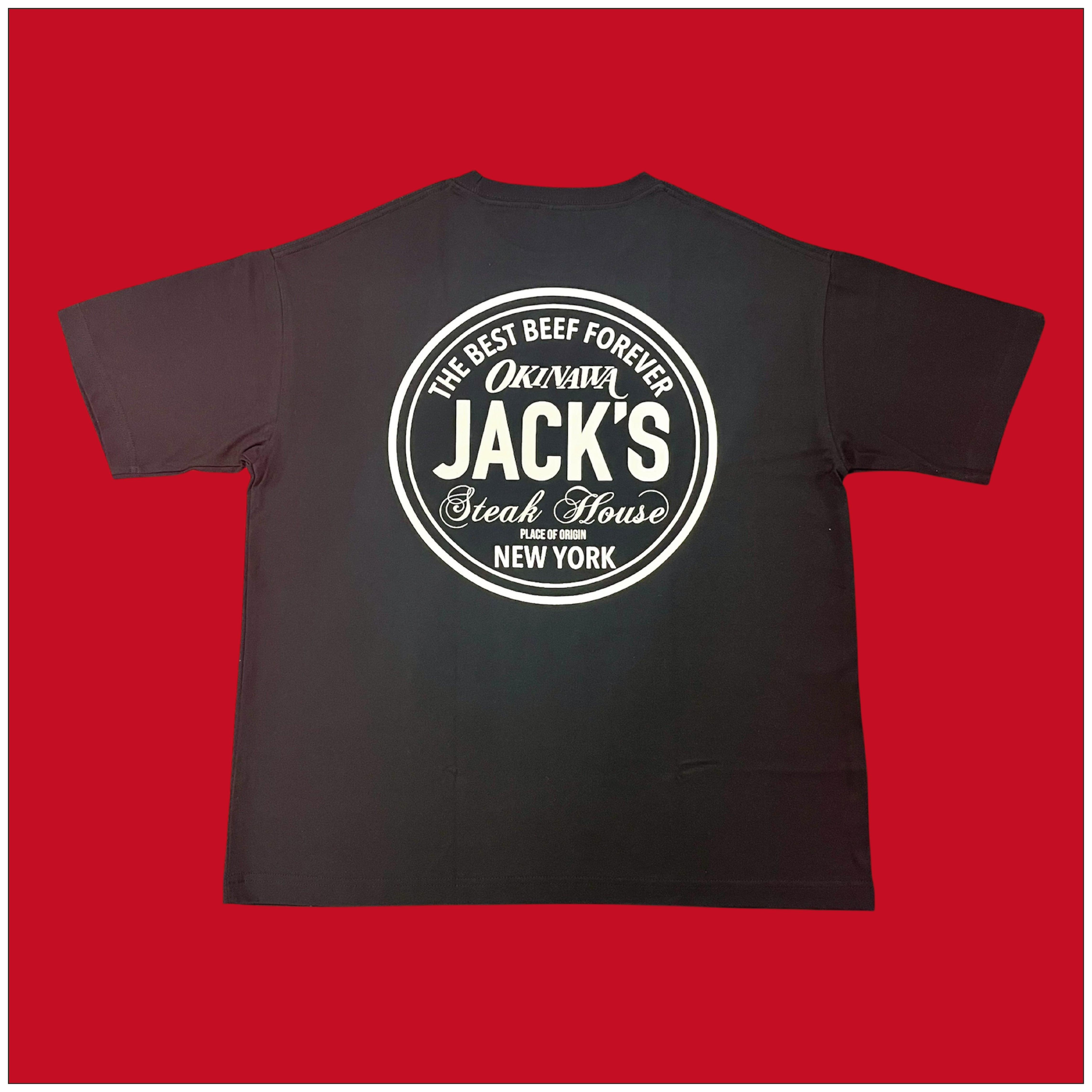 親子Tシャツセット(大人用黒・キッズ用3色) – JACK'S STEAK HOUSE
