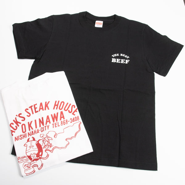 ジャッキーオリジナルTシャツ（ 白・黒 ） – JACK'S STEAK HOUSE