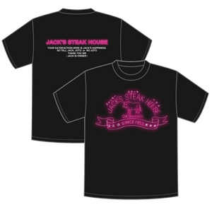 【復刻】ネオンＴシャツ（ 黒 ）