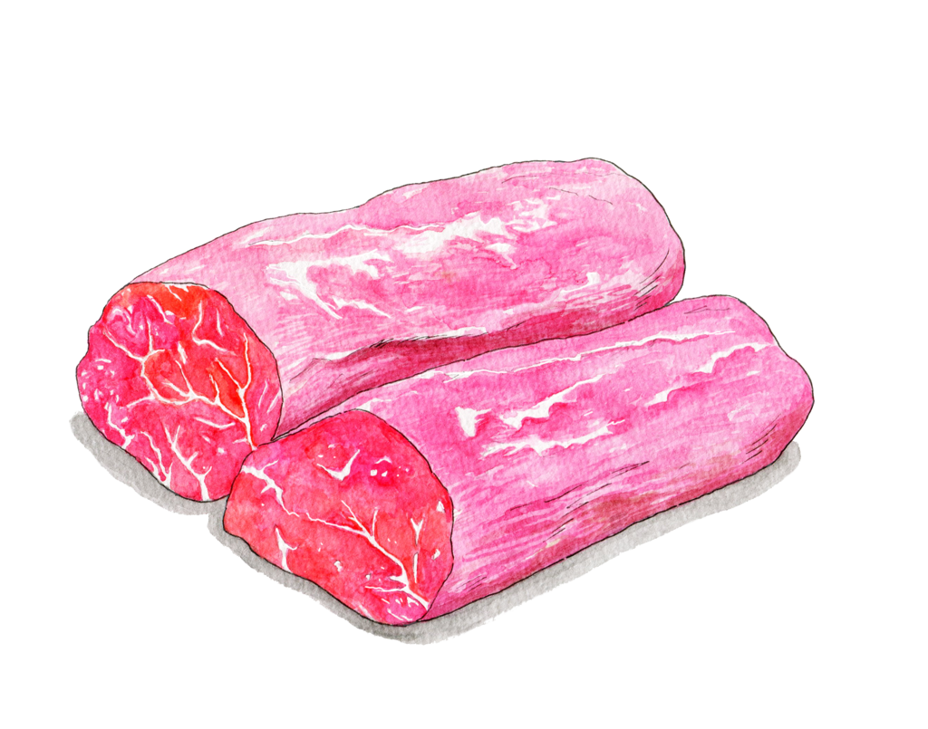 ブロック肉　オーストラリア産テンダーロイン 2キロ（1キロ×2本）